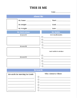 Weight Fitness Planner