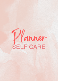 Self Care Planner