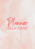 Self Care Planner