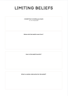Manifestation Planner