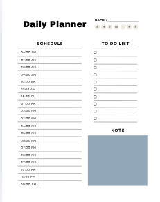 40 Page Weight Loss Planner - Your Guide to a Healthier You