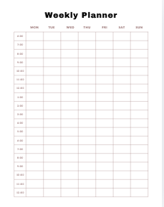 40 Page Weight Loss Planner - Your Guide to a Healthier You